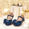imageGINFIVE Toddler Girls Dress Shoes Mary Janes Ballerina Flats for Girls Shoes ToddlerGf389navy Blue