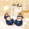 imageGINFIVE Toddler Girls Dress Shoes Mary Janes Ballerina Flats for Girls Shoes ToddlerGf389navy Blue