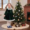 imageGINFIVE Toddler Little Girls Mary Janes Flats Girls Dress Shoes Kids ShoesGg08navy Blue