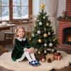 imageGINFIVE Toddler Little Girls Mary Janes Flats Girls Dress Shoes Kids ShoesGg08navy Blue