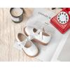 imageGINFIVE Toddler Little Girls Mary Janes Flats Girls Dress Shoes Kids ShoesGg08white
