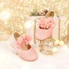 imageGINFIVE Toddler Girls Dress Shoes Little Girls Mary Janes Ballerina Flats Shoes ToddlerGg17pink