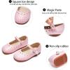 imageGINFIVE Toddler Girls Dress Shoes Little Girls Mary Janes Ballerina Flats Shoes ToddlerGg19pink