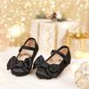 imageGINFIVE Toddler Girls Dress Shoes Little Girls Mary Janes Ballerina Flats Shoes ToddlerGn28black