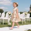 imageGINFIVE Toddler Girls Dress Shoes Little Girls Mary Janes Ballerina Flats Shoes ToddlerGn31pink