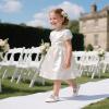 imageGINFIVE Toddler Girls Dress Shoes Little Girls Mary Janes Ballerina Flats Shoes ToddlerGn31white