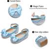 imageGINFIVE Toddler Girls Dress Shoes Mary Janes Ballerina Flats for Girls Shoes ToddlerGg18blue