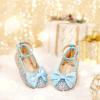 imageGINFIVE Toddler Girls Dress Shoes Mary Janes Ballerina Flats for Girls Shoes ToddlerGg18blue