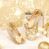imageGINFIVE Toddler Girls Dress Shoes Mary Janes Ballerina Flats for Girls Shoes ToddlerGg18gold