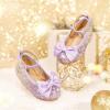 imageGINFIVE Toddler Girls Dress Shoes Mary Janes Ballerina Flats for Girls Shoes ToddlerGg18purple