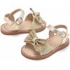 imageGINFIVE Toddler Girls Sandals Girls Toddler Sandals Little Girls Kids ShoesGfs02gold