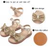imageGINFIVE Toddler Girls Sandals Girls Toddler Sandals Little Girls Kids ShoesGfs02gold