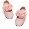 imageGINFIVE Toddler Girls Dress Shoes Little Girls Mary Janes Ballerina Flats Shoes ToddlerGg17pink