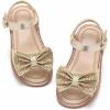 imageGINFIVE Toddler Girls Sandals Girls Toddler Sandals Little Girls Kids ShoesGfs02gold