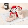imageGINFIVE Toddler Girls MaryJane Little Girls Slip On Shoes Glitter Ballerina Flats ToddlerGg16nude