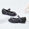 imageGINFIVE Toddler Girls Dress Shoes Little Girls Mary Janes Ballerina Flats Black Shoes Toddler 11