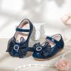 imageGINFIVE Toddler Girls Dress Shoes Little Girls Mary Janes Ballerina Flats Shoes ToddlerGg15navy Blue