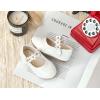 imageGINFIVE Toddler Girls Dress Shoes Little Girls Mary Janes Ballerina Flats Shoes ToddlerGg16white