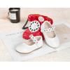 imageGINFIVE Toddler Girls Dress Shoes Little Girls Mary Janes Ballerina Flats Shoes ToddlerGg16white