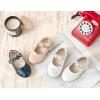 imageGINFIVE Toddler Girls Dress Shoes Little Girls Mary Janes Ballerina Flats Shoes ToddlerGg16white