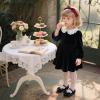 imageGINFIVE Toddler Girls Dress Shoes Little Girls Mary Janes Ballerina Flats Shoes ToddlerGn28black