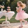 imageGINFIVE Toddler Girls Dress Shoes Little Girls Mary Janes Ballerina Flats Shoes ToddlerGn28pink