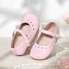 image:imageGINFIVE Toddler Girls Dress Shoes Little Girls Mary Janes Ballerina Flats Shoes ToddlerGg19pink