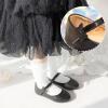 image:imageGINFIVE Toddler Girls Dress Shoes Little Girls Mary Janes Ballerina Flats Shoes ToddlerGh26black