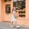 imageGINFIVE Toddler Girls Dress Shoes Little Girls Mary Janes Ballerina Flats Shoes ToddlerGf01white