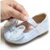 imageGINFIVE Toddler Girls Dress Shoes Little Girls Mary Janes Ballerina Flats Shoes ToddlerGf373blue