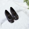imageGINFIVE Toddler Girls Dress Shoes Little Girls Mary Janes Ballerina Flats Shoes ToddlerGf8816black