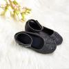 imageGINFIVE Toddler Girls Dress Shoes Little Girls Mary Janes Ballerina Flats Shoes ToddlerGh21black