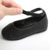 imageGINFIVE Toddler Girls Dress Shoes Little Girls Mary Janes Ballerina Flats Shoes ToddlerGh21black