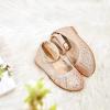 imageGINFIVE Toddler Girls Dress Shoes Little Girls Mary Janes Ballerina Flats Shoes ToddlerGh21champagne