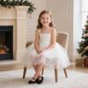 imageGINFIVE Toddler Girls Dress Shoes Little Girls Mary Janes Ballerina Flats Shoes ToddlerGh23black