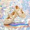 imageGINFIVE Toddler Girls Dress Shoes Little Girls Mary Janes Ballerina Flats Shoes ToddlerGh24gold