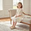 imageGINFIVE Toddler Girls Dress Shoes Little Girls Mary Janes Ballerina Flats Shoes ToddlerGh24gold