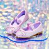 imageGINFIVE Toddler Girls Dress Shoes Little Girls Mary Janes Ballerina Flats Shoes ToddlerGh24purple