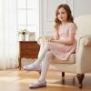 imageGINFIVE Toddler Girls Dress Shoes Little Girls Mary Janes Ballerina Flats Shoes ToddlerGh24purple