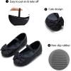 imageGINFIVE Toddler Girls Dress Shoes Little Girls Mary Janes Ballerina Flats Shoes ToddlerGh25black