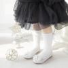 imageGINFIVE Toddler Girls Dress Shoes Little Girls Mary Janes Ballerina Flats Shoes ToddlerGh25white