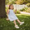 imageGINFIVE Toddler Girls Sneakers Little Girls Slip On Shoes Glitter Sneakers ToddlerGs07Gold