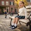 imageGINFIVE Toddler Girls Sneakers Little Girls Slip On Shoes Glitter Sneakers ToddlerGs07black