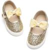 imageGINFIVE Toddler Girls Sneakers Little Girls Slip On Shoes Glitter Sneakers ToddlerGs07Gold