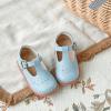 image:imageGINFIVE Toddler Girls Dress Shoes Little Kids Flats School Mary Janes ShoesGf287  Light Blue