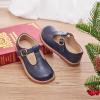 image:imageGINFIVE Toddler Girls Dress Shoes Little Kids Flats School Mary Janes ShoesGf287  Navy Blue