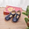 image:imageGINFIVE Toddler Girls Dress Shoes Little Kids Flats School Mary Janes ShoesGf287  Navy Blue
