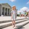 image:imageGINFIVE Toddler Girls Dress Shoes Little Kids Flats School Mary Janes ShoesGf287  Off White