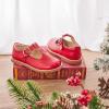 image:imageGINFIVE Toddler Girls Dress Shoes Little Kids Flats School Mary Janes ShoesGf287  Red