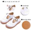 image:imageGINFIVE Toddler Girls Dress Shoes Little Kids Flats School Mary Janes ShoesGf287  White